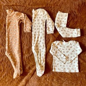 Q by Quincy Mae Bundle 6-12 months girl fall floral patterns